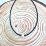 Κολιέ με κρύσταλλα και μαργαριτάρι - Image 8