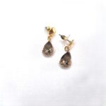 Κρεμαστά σκουλαρίκια σταγόνες με κρύσταλλα - Image 4