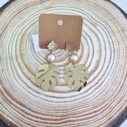 Κρεμαστά σκουλαρίκια φύλλα