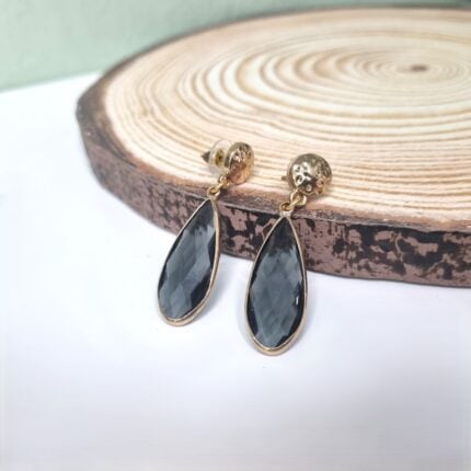 Κρεμαστά σκουλαρίκια με κρύσταλλα