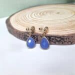 Κρεμαστά σκουλαρίκια με κρύσταλλα - Image 5