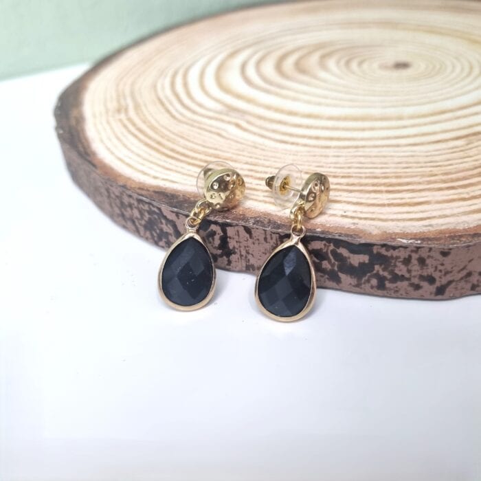 Κρεμαστά σκουλαρίκια με κρύσταλλα - Image 4