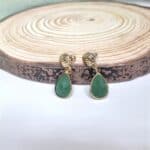 Κρεμαστά σκουλαρίκια με κρύσταλλα - Image 2