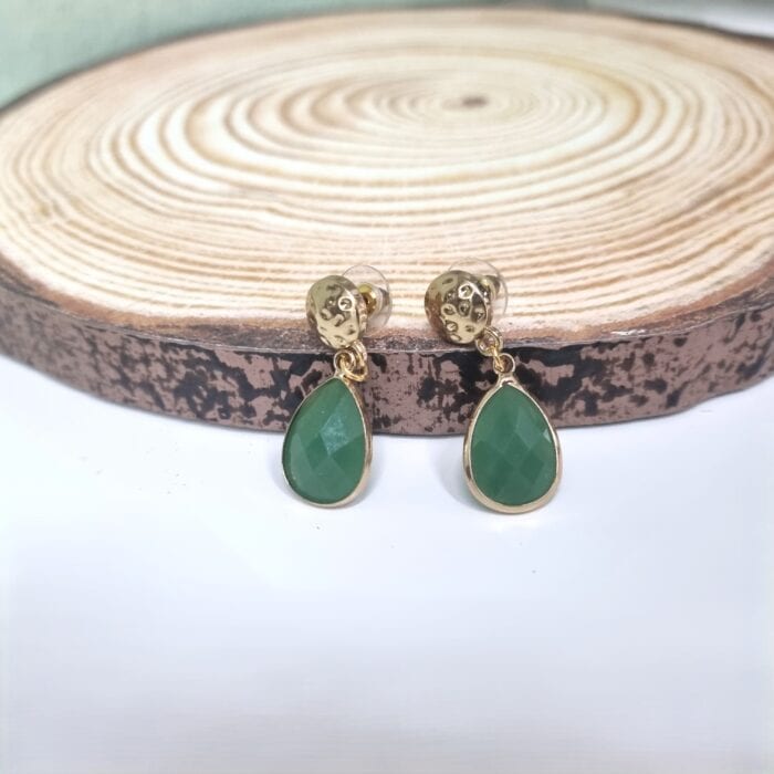 Κρεμαστά σκουλαρίκια με κρύσταλλα - Image 2