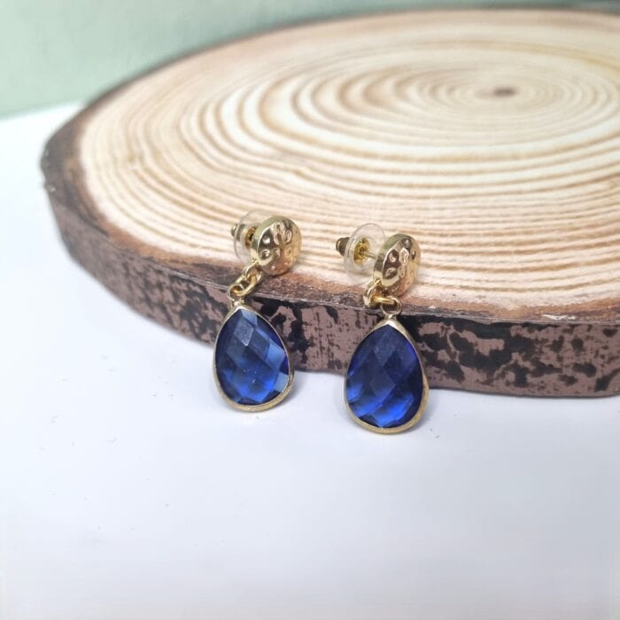 Σ158 Κρεμαστά σκουλαρίκια με κρύσταλλα - Image 1