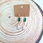 Κρεμαστά σκουλαρίκια με κρύσταλλα