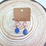 Κρεμαστά σκουλαρίκια με κρύσταλλα - Image 7