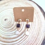 Κρεμαστά σκουλαρίκια με κρύσταλλα - Image 6