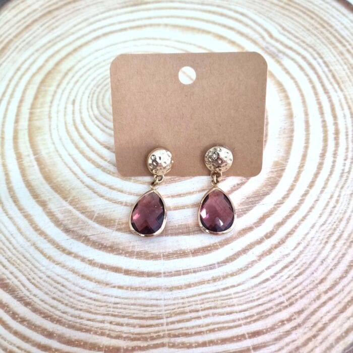 Κρεμαστά σκουλαρίκια με κρύσταλλα - Image 6