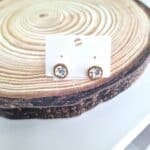 Καρφωτά σκουλαρίκια με κρύσταλλα