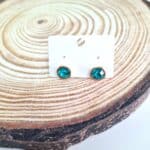 Καρφωτά σκουλαρίκια με κρύσταλλα - Image 2