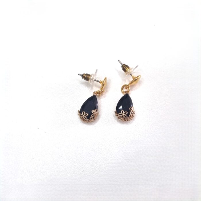 Κρεμαστά σκουλαρίκια σταγόνες με κρύσταλλα - Image 6