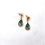 Κρεμαστά σκουλαρίκια σταγόνες με κρύσταλλα - Image 5