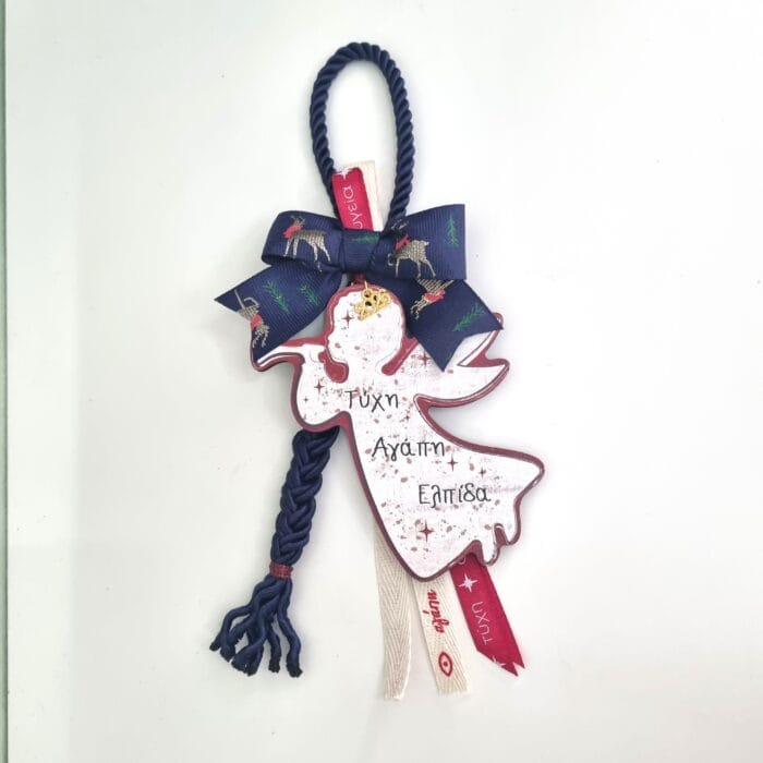 200 Κρεμαστό Γούρι 2026 - Άγγελος με ευχές - Image 1