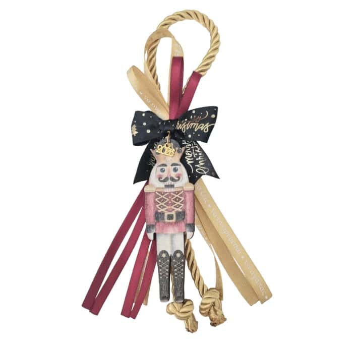 20251101_134129 Κρεμαστό Γούρι 2026 - Καρυοθραύστης με χρυσό κορδόνι - Image 1