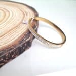 Ατσάλινο βραχιόλι με στρας