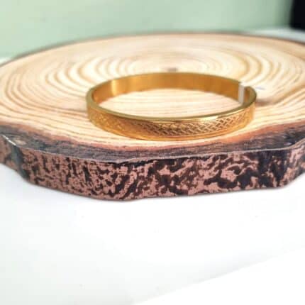 Ατσάλινο χρυσό βραχιόλι