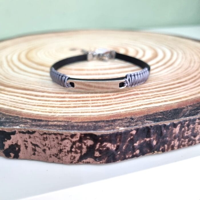 Βραχιόλι με ατσάλινη ταυτότητα - Image 3