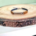 Βραχιόλι με ατσάλινη ταυτότητα