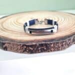 Βραχιόλι με ατσάλινη ταυτότητα