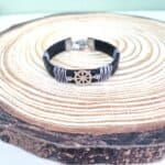 Βραχιόλι με ατσάλινο τιμόνι