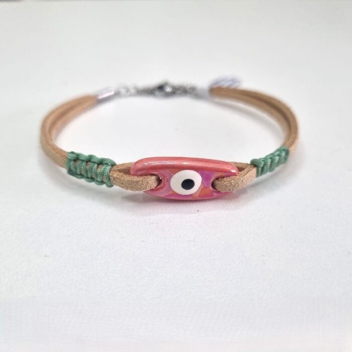 Β137 Βραχιόλι με κόκκινο μάτι - Image 1