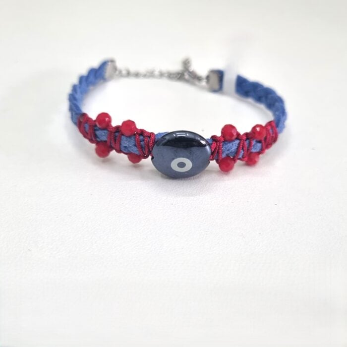 Βραχιόλι με στρόγγυλο μαύρο μάτι - Image 5