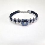 Βραχιόλι με στρόγγυλο μαύρο μάτι