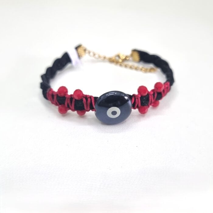 Βραχιόλι με στρόγγυλο μαύρο μάτι - Image 2