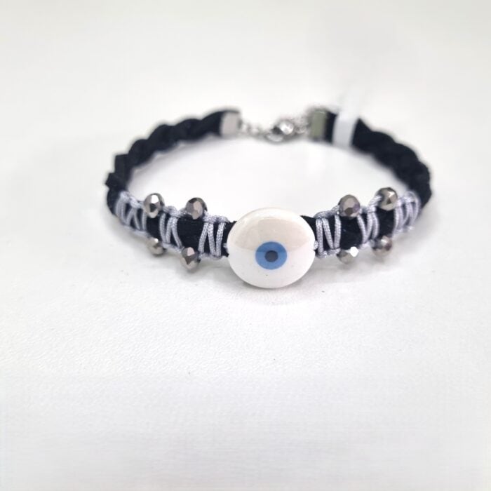 Βραχιόλι με στρόγγυλο άσπρο μάτι - Image 5