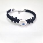 Βραχιόλι με στρόγγυλο άσπρο μάτι - Image 3