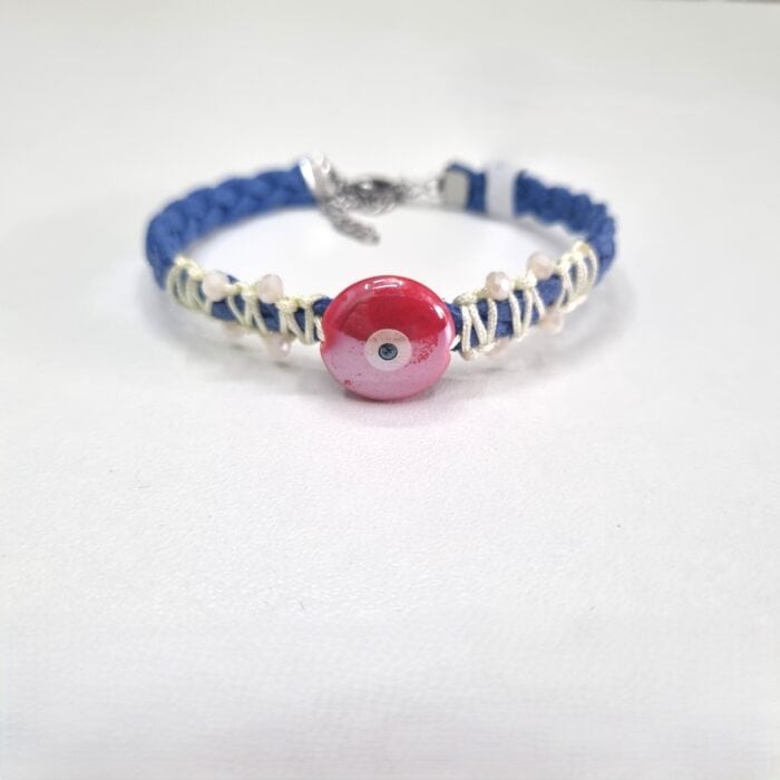 Βραχιόλι με στρόγγυλο κόκκινο μάτι - Image 4