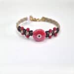 Βραχιόλι με στρόγγυλο κόκκινο μάτι - Image 2