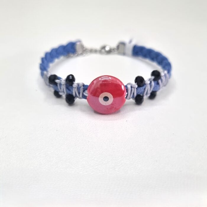 Βραχιόλι με στρόγγυλο κόκκινο μάτι - Image 5