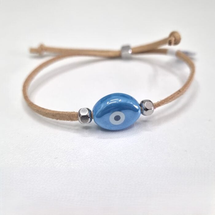Β181 Βραχιόλι με οβάλ μάτι - Image 1