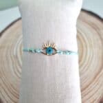 Βραχιόλι με ατσάλινο μάτι