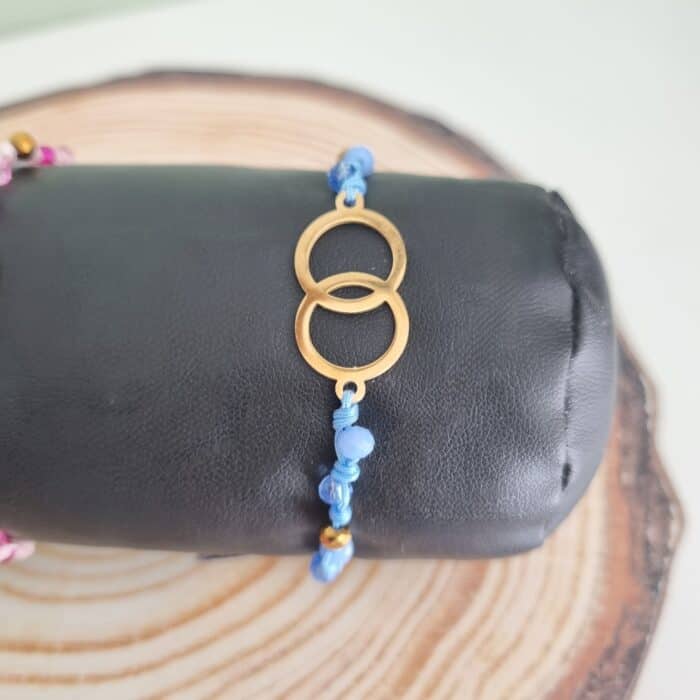 Βραχιόλι με κρίκους από ατσάλι - Image 4