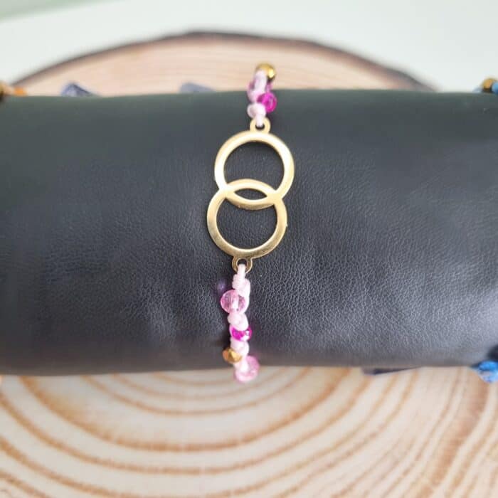 Βραχιόλι με κρίκους από ατσάλι - Image 3