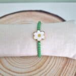 Βραχιόλι με ατσάλινη μαργαρίτα - Image 2