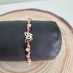 Βραχιόλι με ατσάλινη πεταλούδα - Image 2