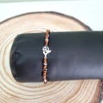 Βραχιόλι με ατσάλινο τριανταφυλλάκι - Image 3