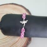 Βραχιόλι με ατσάλινη λιβελούλα - Image 2