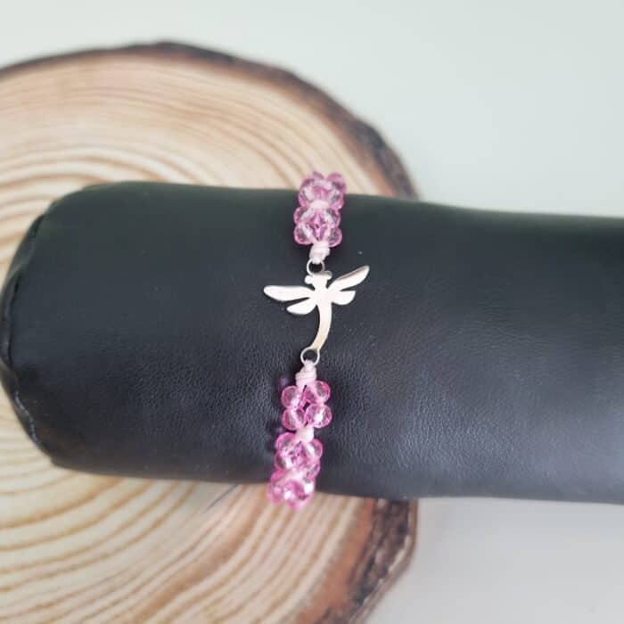 Βραχιόλι με ατσάλινη λιβελούλα - Image 2