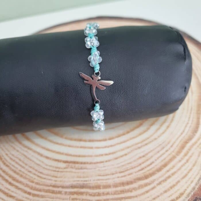 Β97 Βραχιόλι με ατσάλινη λιβελούλα - Image 1